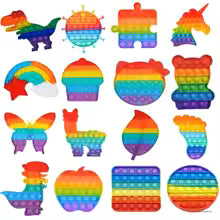 Silicone Decompression Bubble Thinking Chess Puzzle Rainbow Press Music Casual Toy Novelty Toy Adult Toy Squeeze Stressed Toy