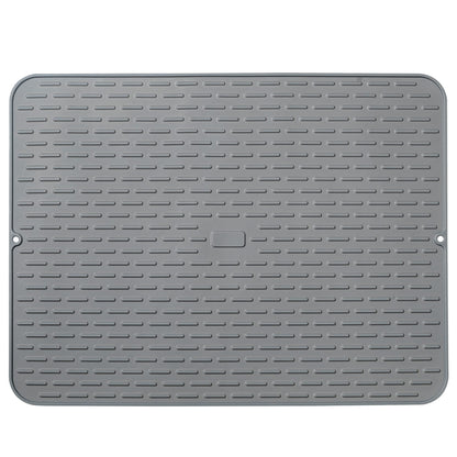 Large Silicone Dish Drying Mat – 20 × 16″ Heat-Resistant Counter Mat