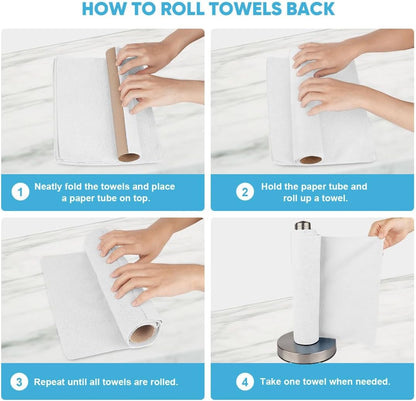 20-Piece Reusable Microfiber Cleaning Wipes – High-Absorbency Kitchen Towels