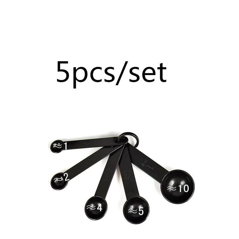5Pcs Measuring Tools Kitchen Measuring Spoons Teaspoon Sugar Scoop Cake Baking Flour Measuring Cups Kitchen Measuring Spoons