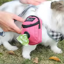 Pet Dog Treat Pouch Portable Multifunction Dog Training Bag Outdoor Travel Dog Poop Bag Dispenser Durable Pet Accessories