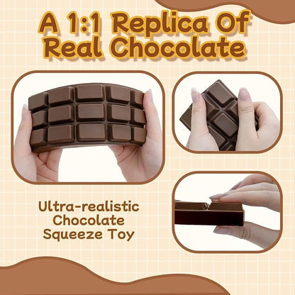 Choco Squish™ – The Ultimate Stress-Relief Squeeze Toy 🍫