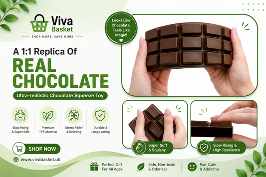 Choco Squish™ – The Ultimate Stress-Relief Squeeze Toy 🍫