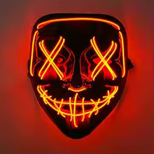 LED Halloween Mask