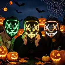 LED Halloween Mask